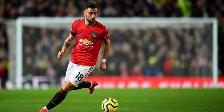Manchester United midfielder Bruno Fernandes Manchester United midfielder Bruno Fernandes