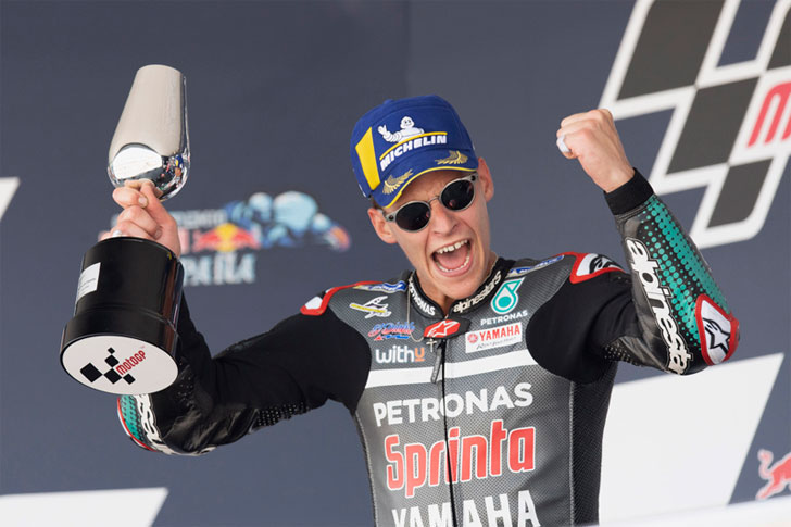Fabian Quartararo of Yamaha (Fabian Quartararo wa Yamaha ) Fabian Quartararo of Yamaha (Fabian Quartararo wa Yamaha )