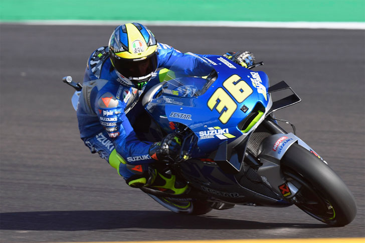 Joan Mir of Suzuki Joan Mir of Suzuki