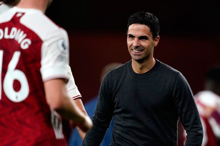Meneja wa Arsenal Mikel Arteta Meneja wa Arsenal Mikel Arteta